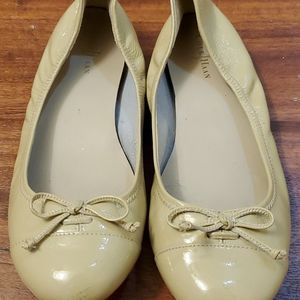 Cole Haan nude flats